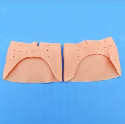 Silicone half toe metatarsal foot pads